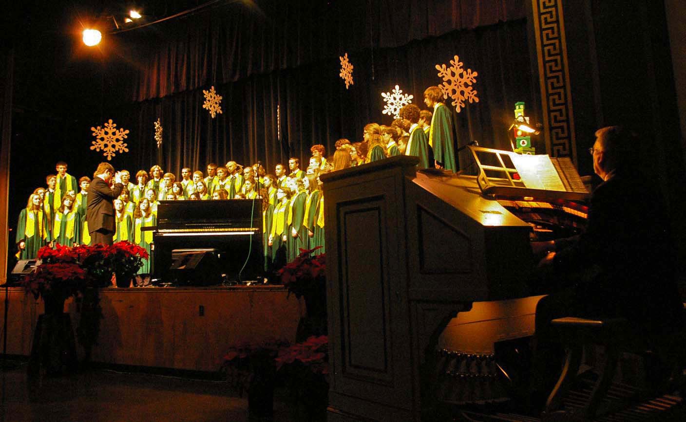 "A" choir, Sam Barbara conducting