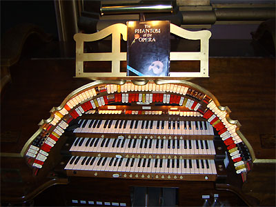 Click here to download a 3648 x 2736 JPG image showing the stop sweep of the 3/12 Mighty WurliTzer Theatre Pipe Organ installed at the Paramount Theatre in Middletown, New York.