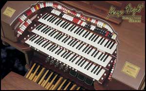 Click here to visit Clint Savage's Featured Artist page and listen to his Mighty Allen George Wright Signature Series GW-319 Digital Theatre Organ.