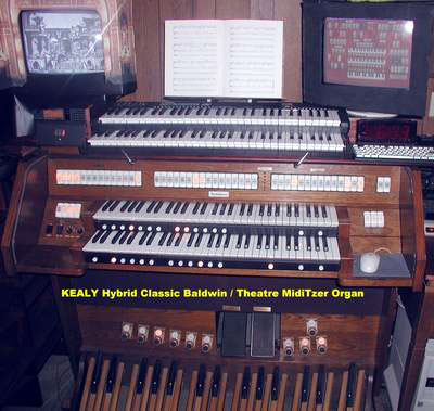 Click here to see and learn about Paul Kealy's Mighty Baldwin Church Organ and his Mighty MidiTzer.