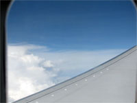 Click here to download a 2592 x 1944 JPG image shoving the aircraft at cruise altitude between Tampa and Atlanta.