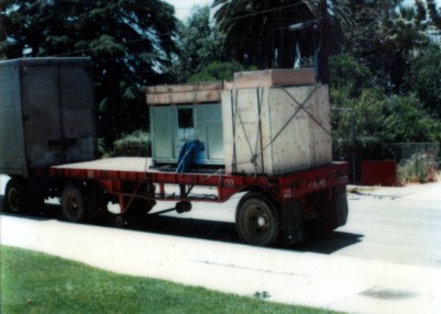 The Allen arrives in California, 1978-79.
