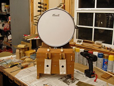 Click here to download a 2560 x 1920 JPG image showing the assembled Snare Drum Action.