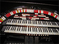 Featured Organ For The Month Of August, 2006 - The 2/10 Mighty WurliTzer of San Bernardino, California.