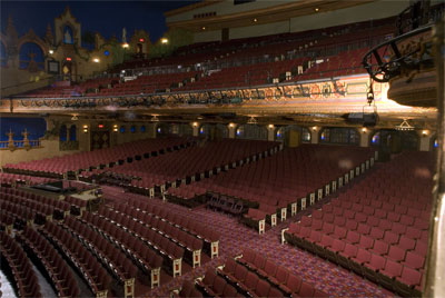 Click here to download a 3072 x 2056 JPG image showing the auditorium of the Civic Theatre as viewed form the main chamber.