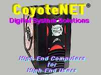 CoyoteNET Digital System Solutions - High-End Computers for High-End Users