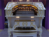 Featured Organ For The Month Of September, 2005 - The 3/12 Grande Page installed at Johnnie June Carter's House near Wimauma, Florida.