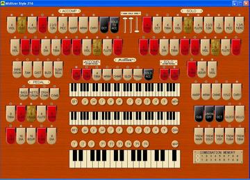 Click here to learn about the Mighty MidiTzer, a virtual Style 216 2/10 Mighty WurliTzer Theatre Pipe Organ for your Windows PC.