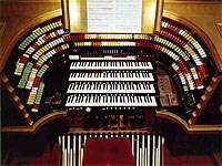 Featured Organ For The Month Of February, 2005 - The Mighty 4/42 Mller Theatre Pipe Organ installed at The Fox Theatre in Atlanta, Georgia.