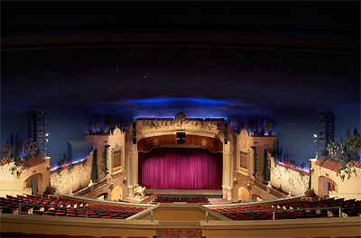 Click here to see a larger picture of the Kendle Kidd Performance Hall at the Plaza Theatre in El Paso, Texas.