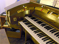 Featured Organ For The Month Of May, 2006 - The 2/5 Mighty Wicks installed at Saint Joseph's Catholic Church in Ponchetoula, Louisiana.