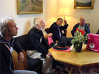 Click here to download a 640 x 480 JPG image showing members of the club duing their first meeting.