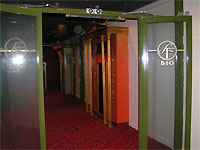 Click here to download a 640 x 480 JPG image showing the entrance to the Royal Box, where the King and Queen sit when they go to the movies.