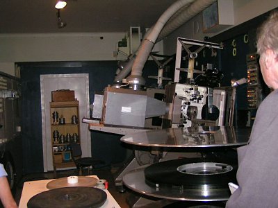 Click here to download a 640 x 480 JPG image showing one of the movie projectors.