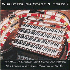 Click here to buy WurliTzer On Stage And Screen by John Ledwon.