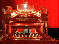 Featured Organ For The Month Of December, 2004 - The Mighty 3/16 WurliTzer Theatre Pipe Organ at the Tennessee Theatre, Knoxville.