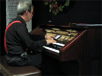 Click here to listen to Tom Hoehn playing a Roland Atelier A90 Digital Home Organ at Central Music in Clearwater, Florida.