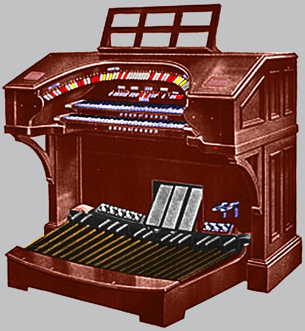 Click here to learn more about the Mighty WurliTzer Style 216 2/10 Theatre Pipe Organ.